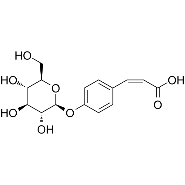 4-O-beta-Glucopyranosyl-cis-coumaric acid 117405-48-8
